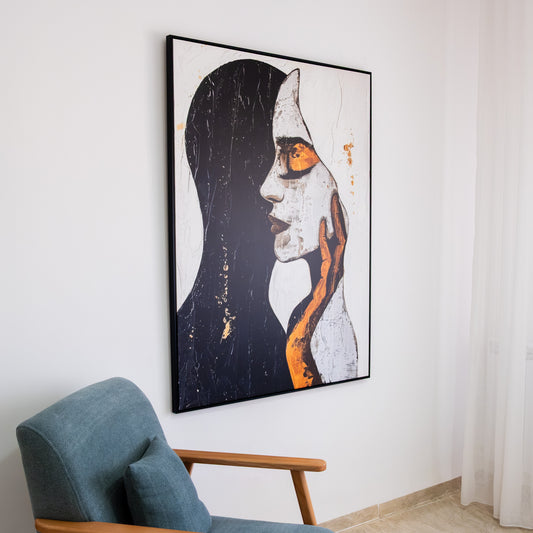 Tableau "Reflet Intérieur" Ab-RI
