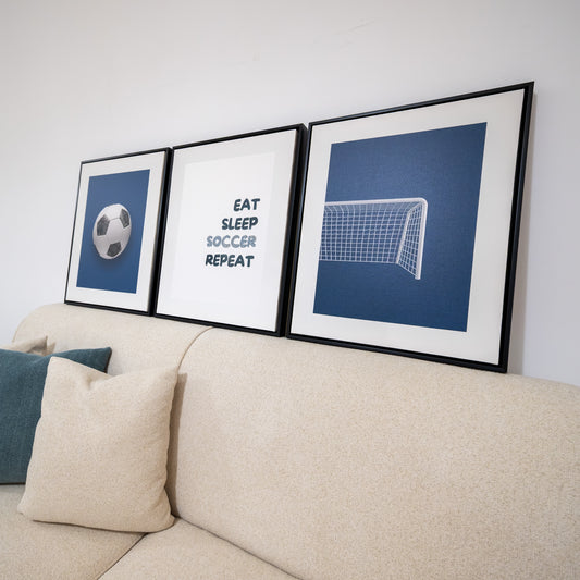 Tableau pour chambre d’enfant - foot En-FT