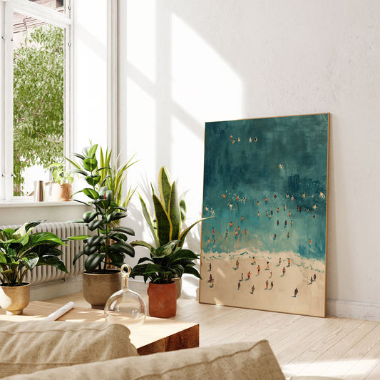Tableau "Rivage Estival" Ab-RST