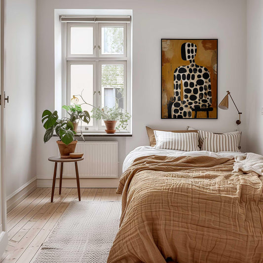Tableau abstrait "Empreinte Graphique" Ab-EG