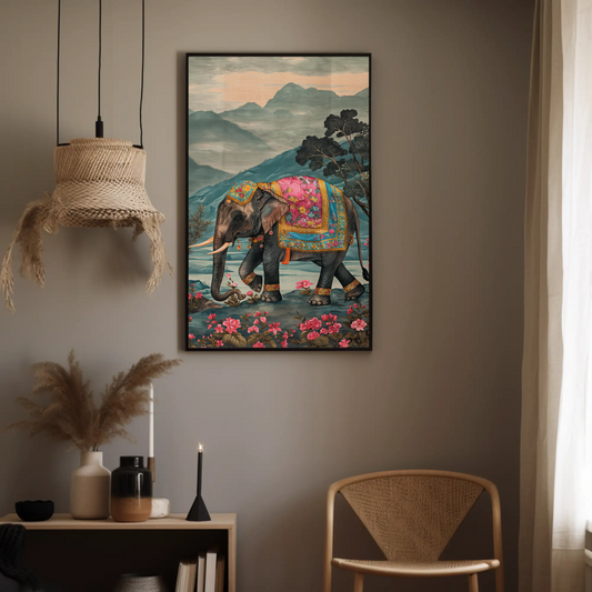 Tableau ĂlĂ©gance dâAsie