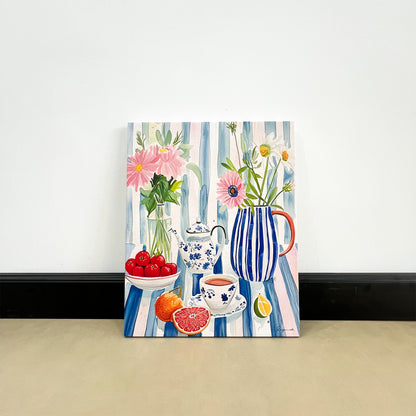 Tableau cuisine "Éclat de Printemps" Ab-EPR