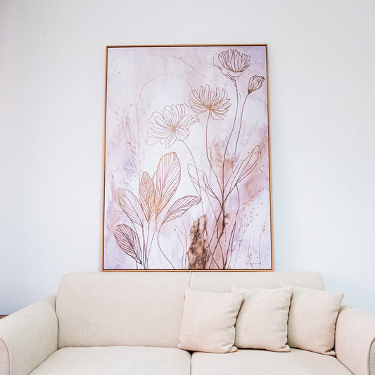 Tableau  "Murmure Floral" ab-RM
