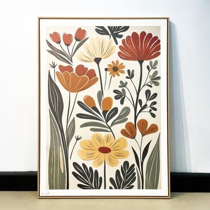 Tableau  "Jardin Botanique" NT-JAB