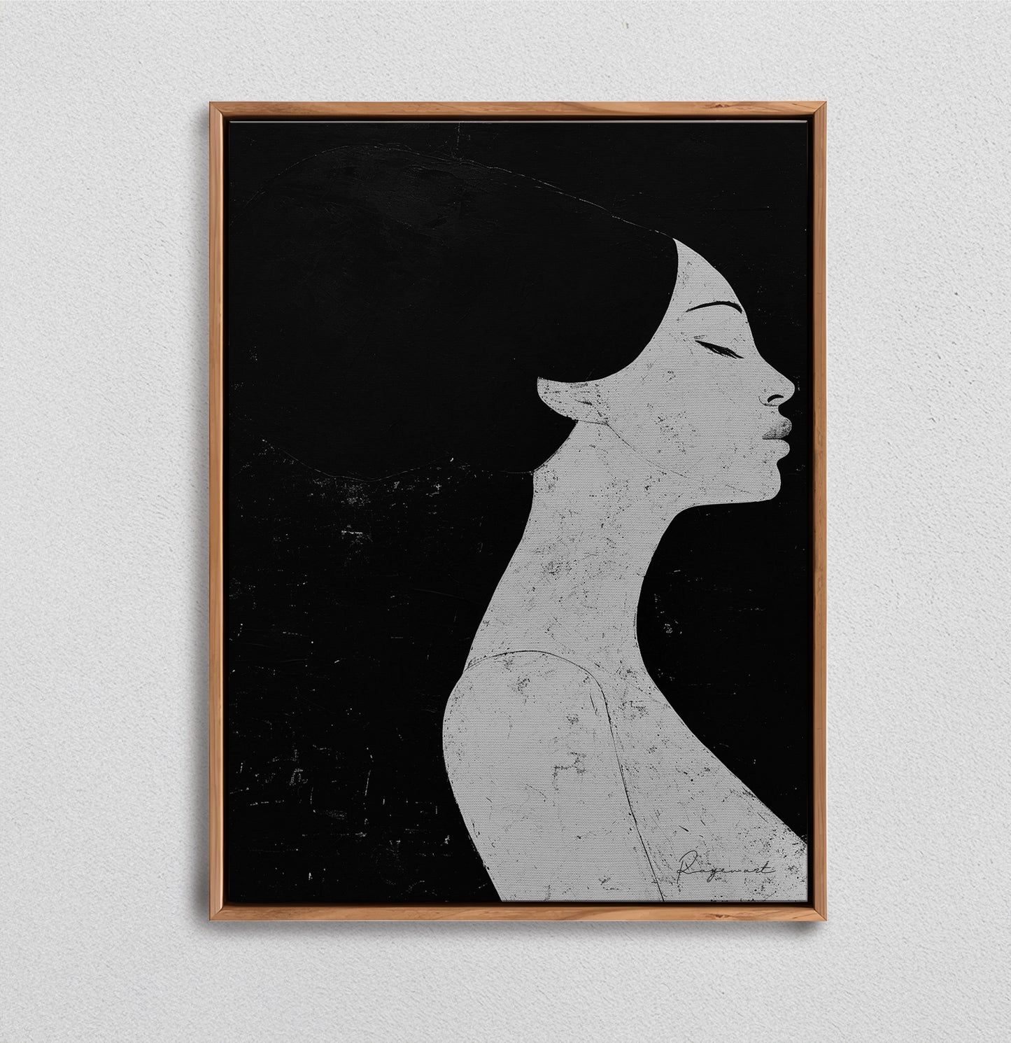 Tableau  "Profil Lunaire" Ab-PL