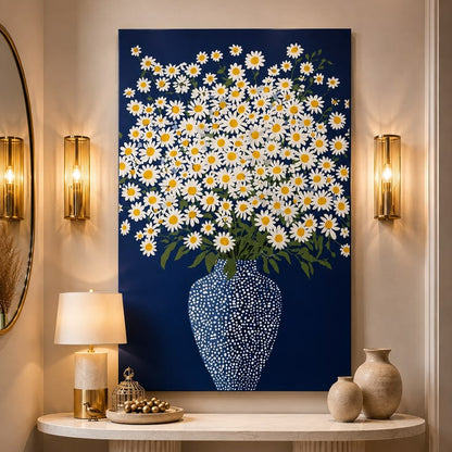 Tableau "Éternelles Marguerites" ab-EM