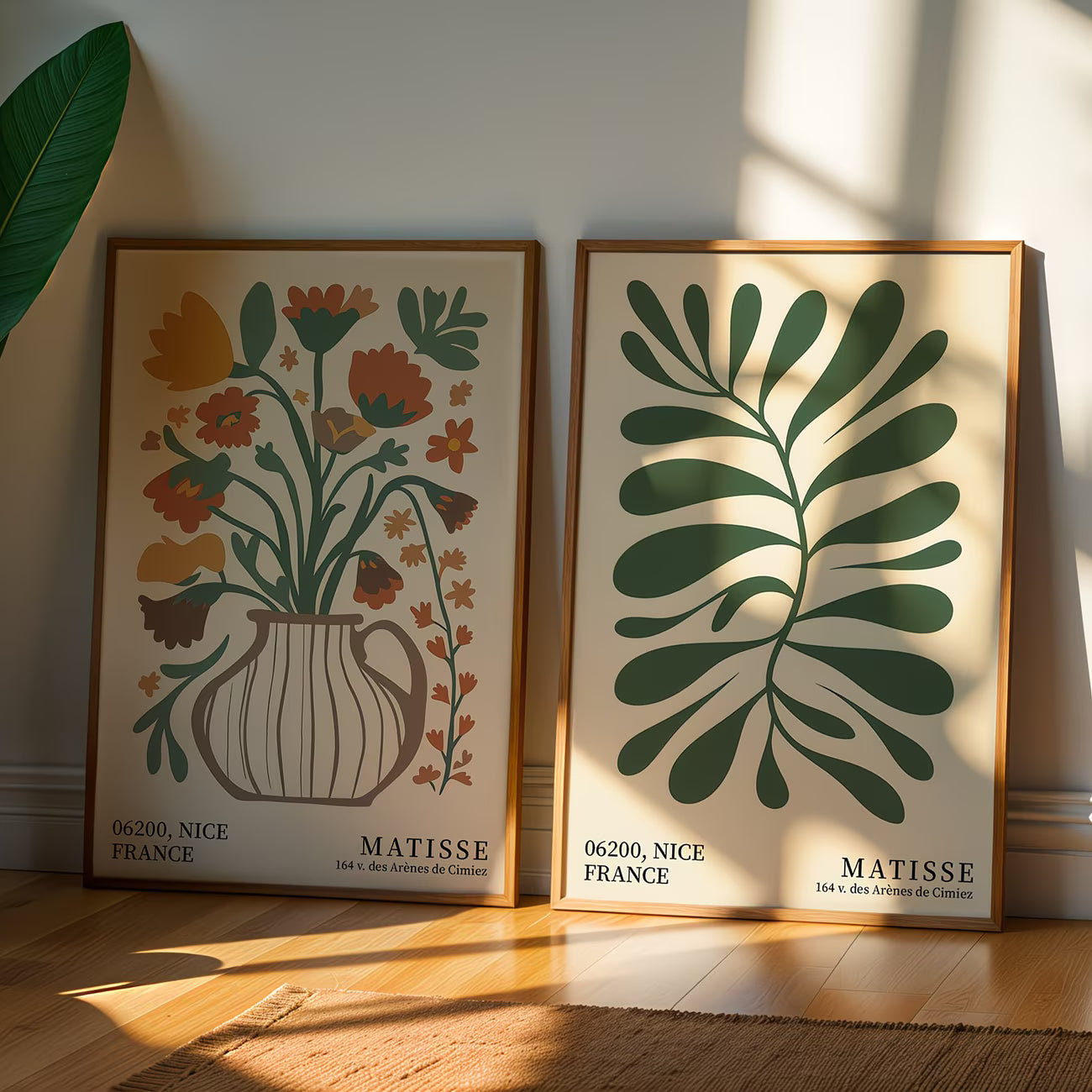 Duo Tableau Nature" Bouquet – Inspiration Matisse" AB-BIM