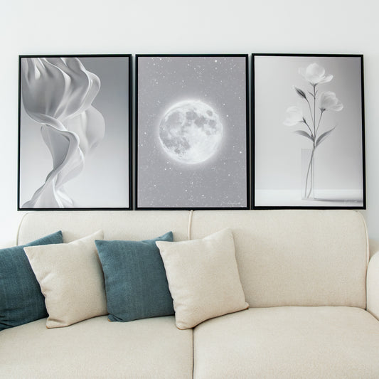 Trio Tableau Douceur Pastel  AB-DP