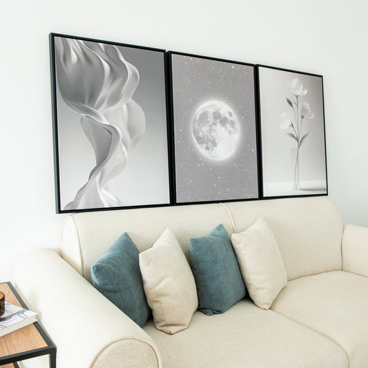 Trio Tableau Douceur Pastel  AB-DP
