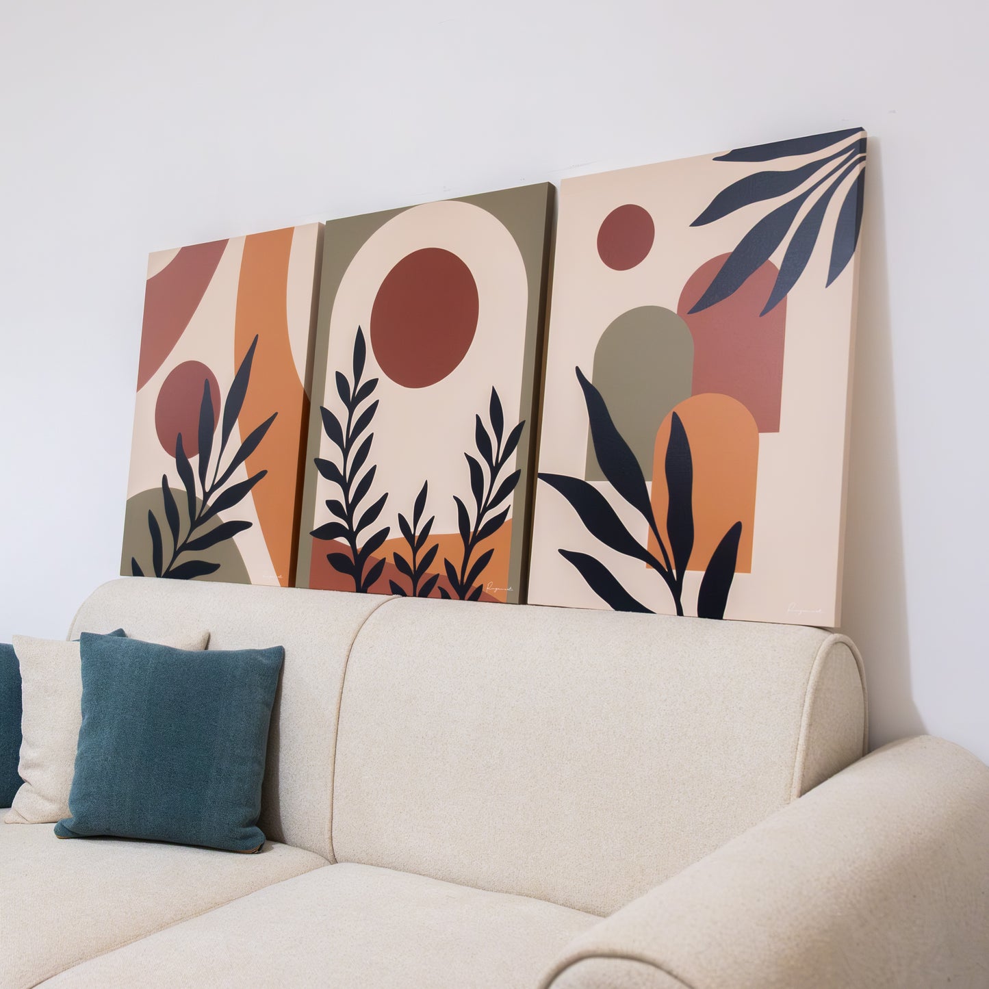 Trio Tableau  "Horizon Sauvage" ab-HS