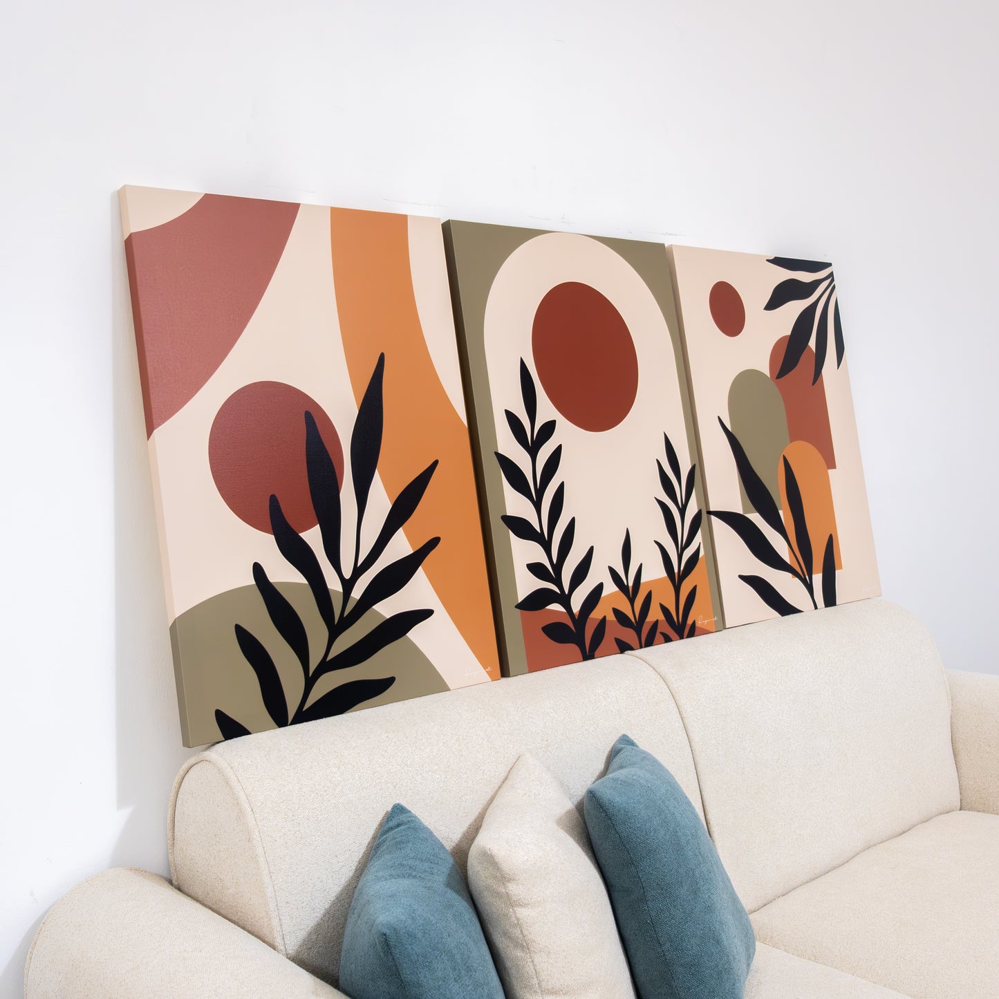 Trio Tableau  "Horizon Sauvage" ab-HS