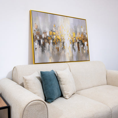 Tableau  "Éclats Dorés" ab-ED
