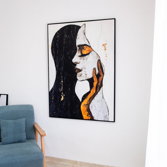 Tableau "Reflet Intérieur" Ab-RI
