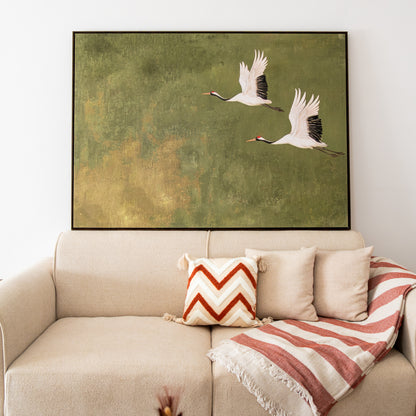 Tableau  'Vol Silencieux' AB-VS