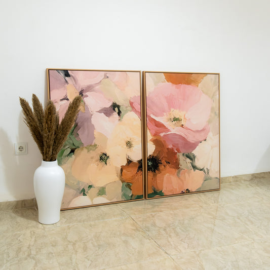 Duo Tableau Nature" Douce Floraison" TN-DFL