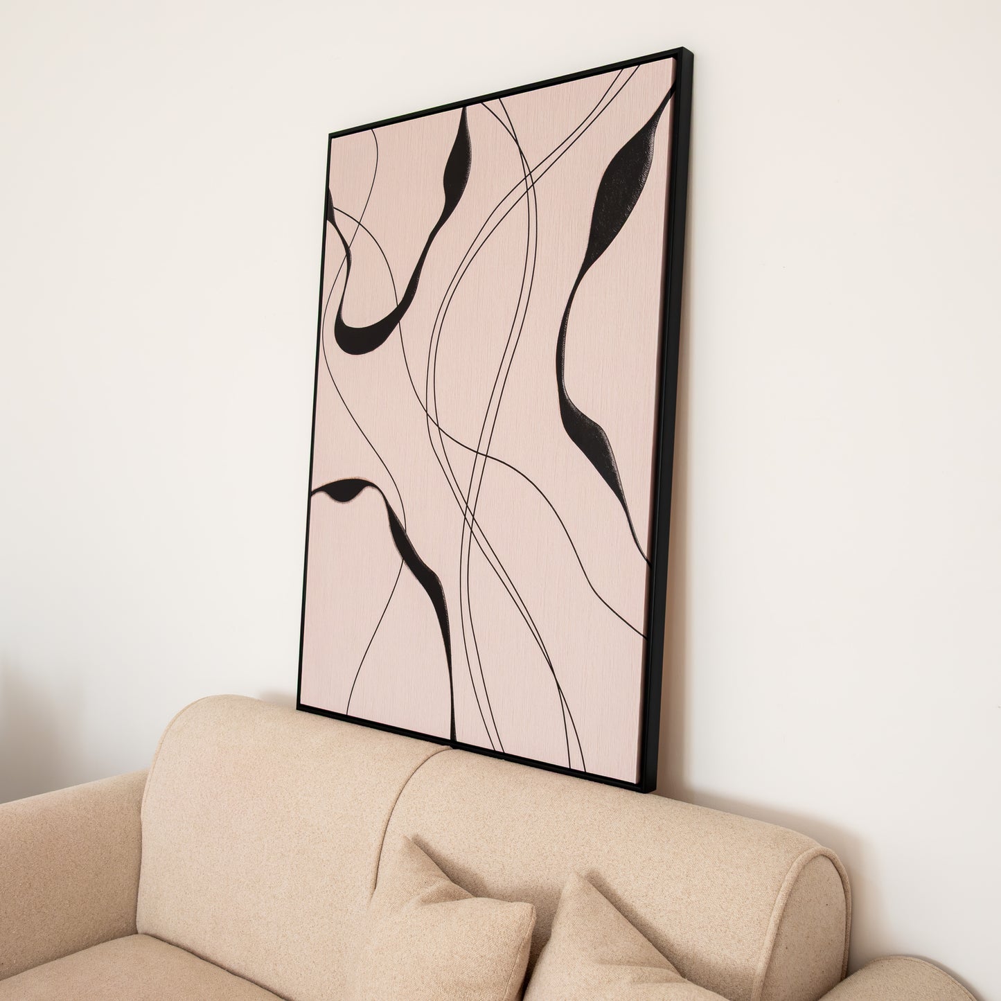 Tableau Abstrait "Lignes d'Harmonie" — TA-LHA