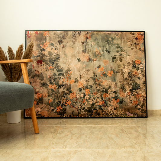 Tableau Nature Vintage – Florale Élégante TN-FE