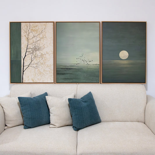 Trio Tableau  "Sérénité Nocturne" ab-SN