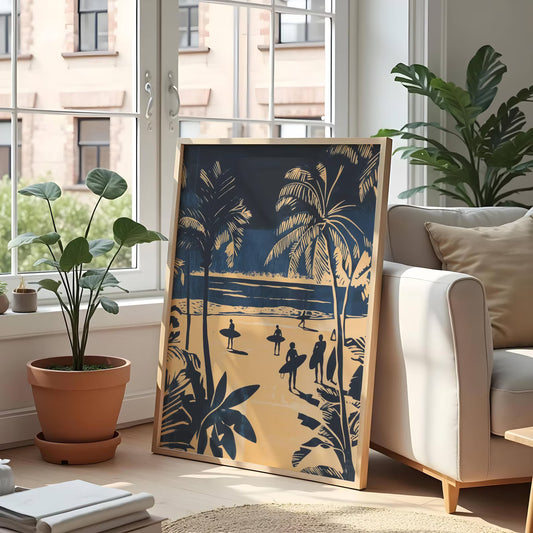 Tableau "Sérénité Tropicale" Ab-TPC