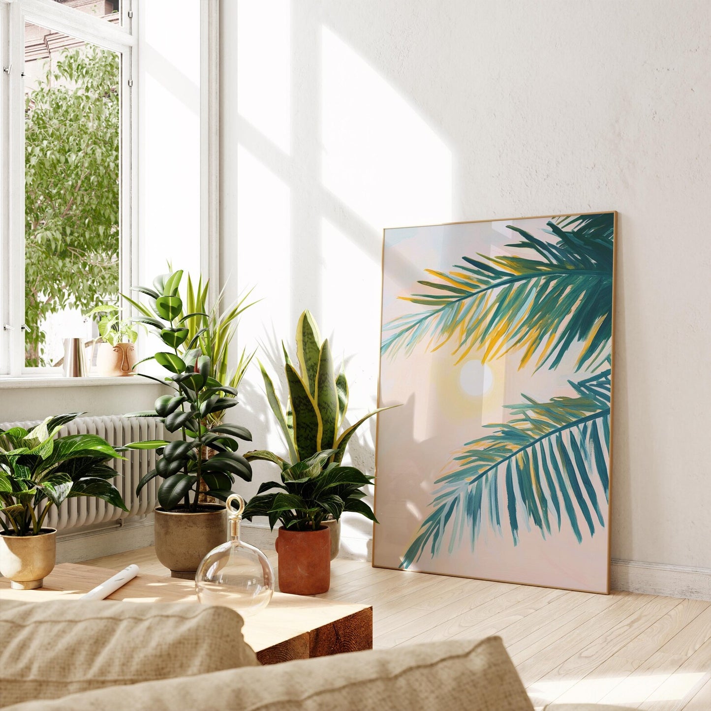 Tableau "Brume Solaire" Ab-BSR