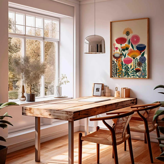 Tableau Nature "Jardin Vibrant" TN-JV