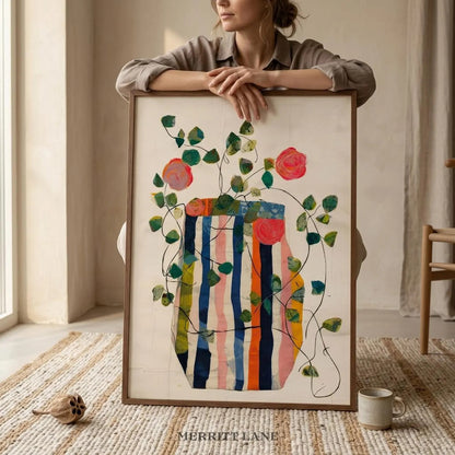 Tableau  "Reflet et Toile" NT-RFT