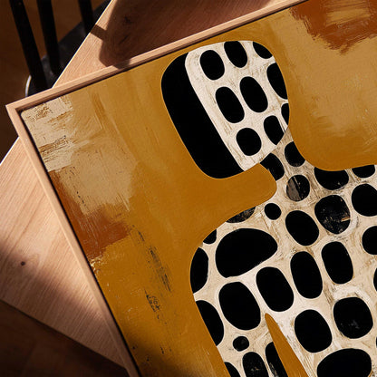Tableau abstrait "Empreinte Graphique" Ab-EG