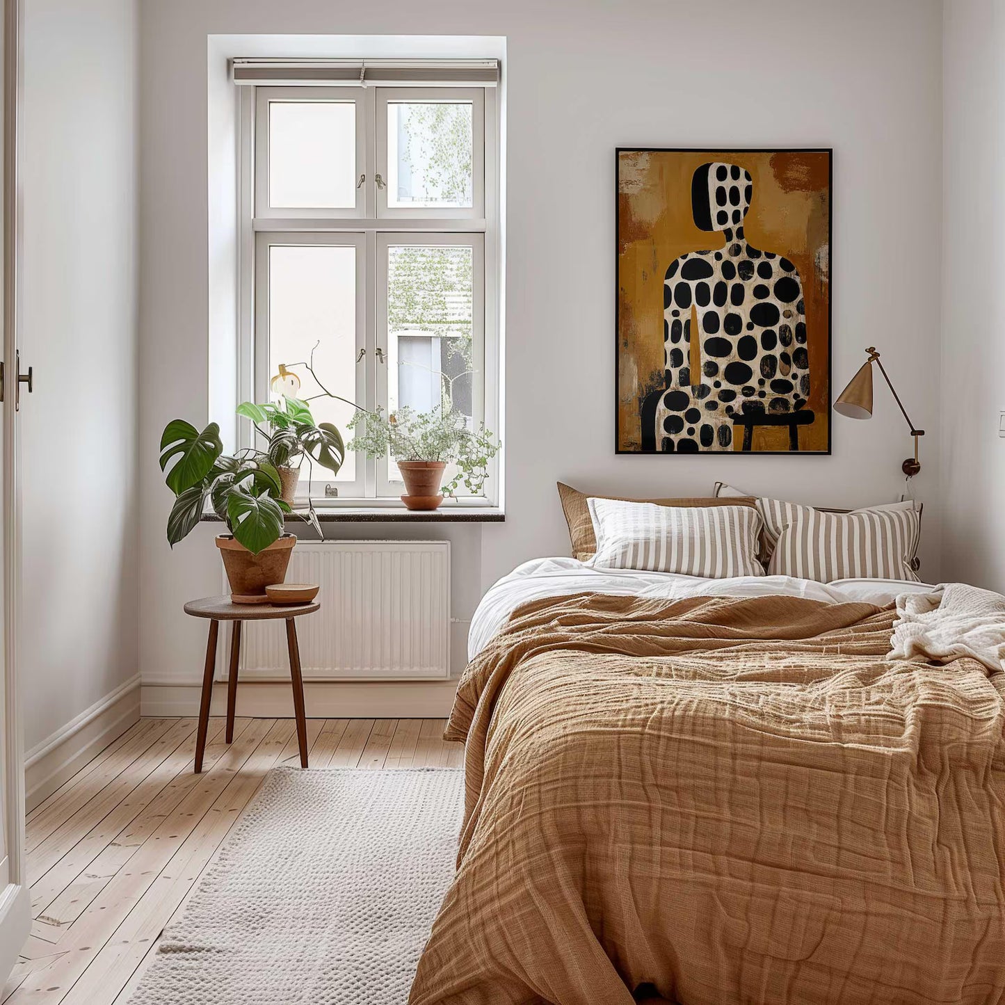 Tableau abstrait "Empreinte Graphique" Ab-EG