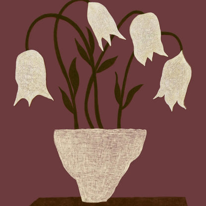 Tableau  "Cloches de Pourpre" NT-CPR
