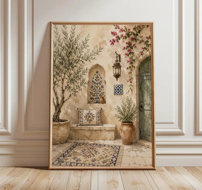 Tableau culture "Courtyard Al-Andalus" TC-CAA